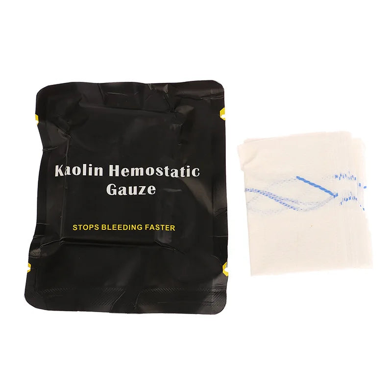 Kaolin Hemostatic Gauze | Tactical First Aid Bandage