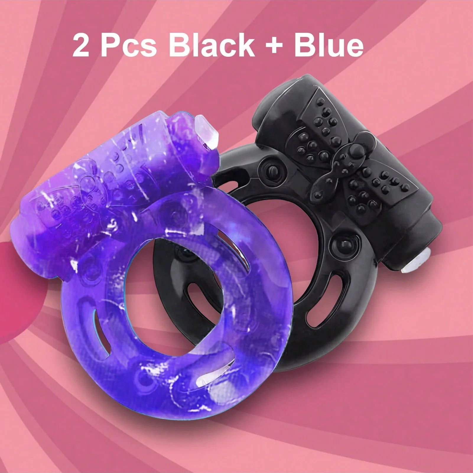 Men's fine lock ring time-delay ring butterfly crystal set vibrating ring time-delay solid semen adult sex toys wholesale Peaceful Pleasures Health and Wellness