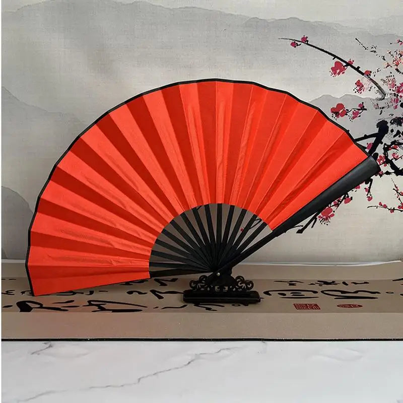 Folding Hand Fan Hand Held Chinese Folding Fan Creative Chinese Style Handheld Crafts Home Decor For Women Adults Kids Teens Peaceful Pleasures Health and Wellness