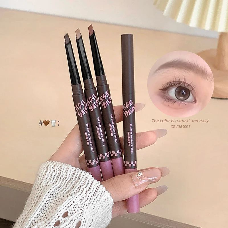 2-in-1 Eyebrow Pencil & Brow Tint Kit – Waterproof Natural Look