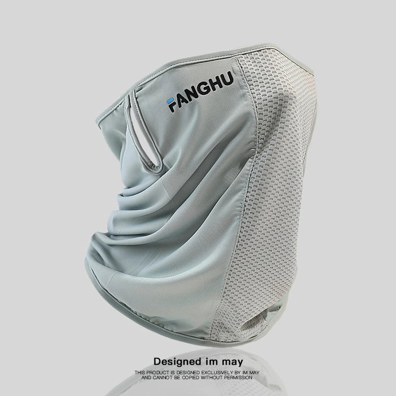 1pcs Sun Protection Mask Mesh Breathable Ear Loop Mask Elastic Sunscreen AntiUV Face Covering Thin Breathable Sports Neck Gaiter Peaceful Pleasures Health and Wellness 4