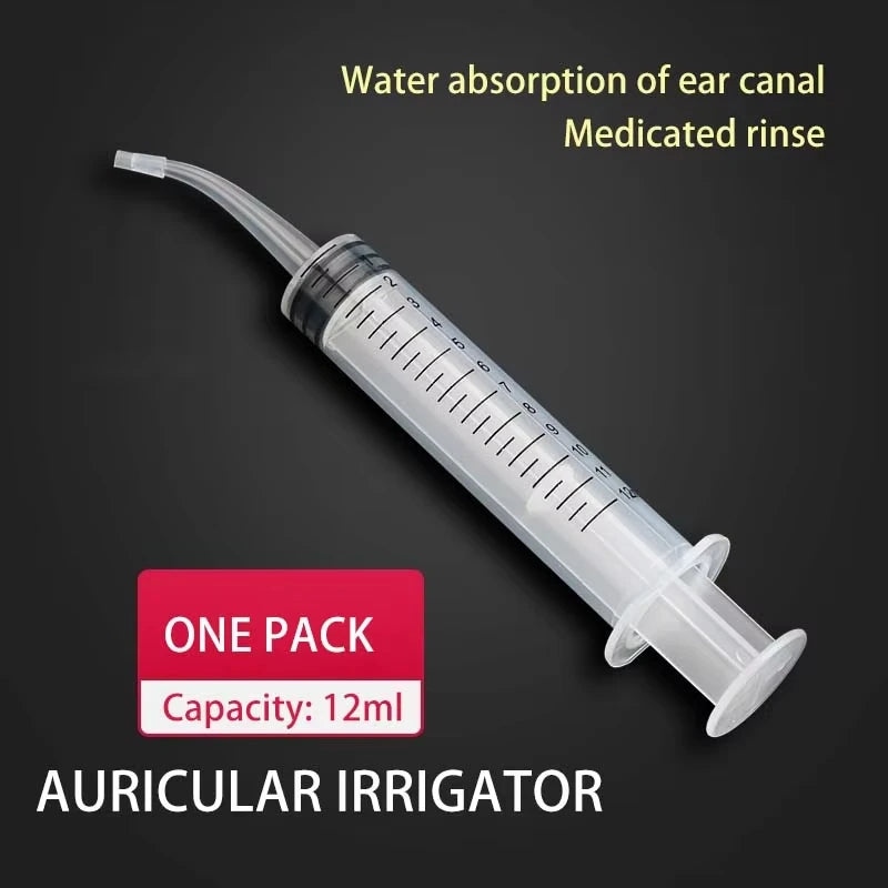 Ear Wash Syringe Kit – Ear Canal Flusher & Cleaning Tool