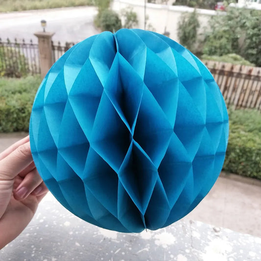 3Pcs 8 Inch Wedding Paper Ball Decor Honeycomb Lanterns for Party Festival Christening Dinner Show Hallway Wall Tree Decoration Peaceful Pleasures Health and Wellness other other