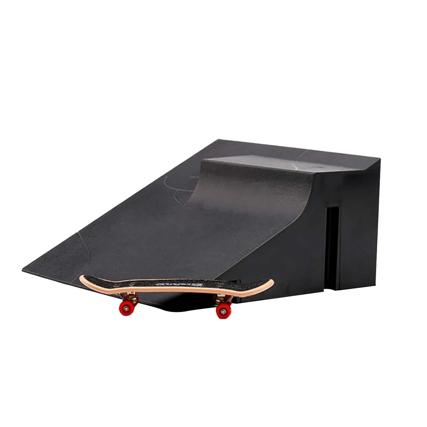 Children Finger Skateboards Skate Toy Skate Park Ramp Set Tech Practice Deck Funny Interior Extreme Sport Fingers Training Toys Peaceful Pleasures Health and Wellness