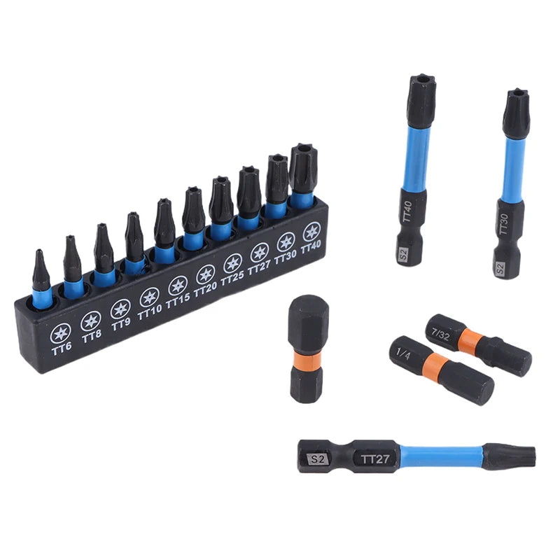 S2 Steel Star Impact Drill Bit Set | 21/10 Pc Hex Shank