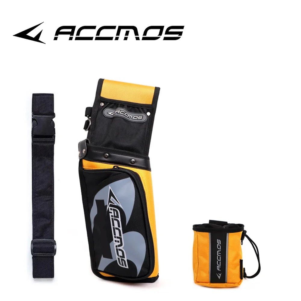 Arrow Quiver Release Bag Adjustable Strap Bow Arrows Recurve Compound
