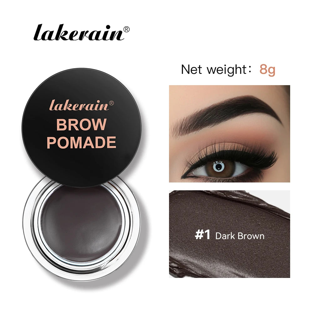 Eyebrow Pomade Enhancers Long-lasting Waterproof Eye Brows Pomade Texture Eye Brow Tint Enhancers For Women Eyebrow Cosmetics Peaceful Pleasures Health and Wellness 01