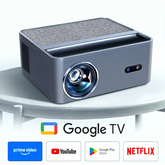 AUN A45 Pro Projector Android Google GTV Netflix Native 1080P Home Theater MINI Smart Projector Real 870 ANSI≈2800ANSI Claims Peaceful Pleasures Health and Wellness