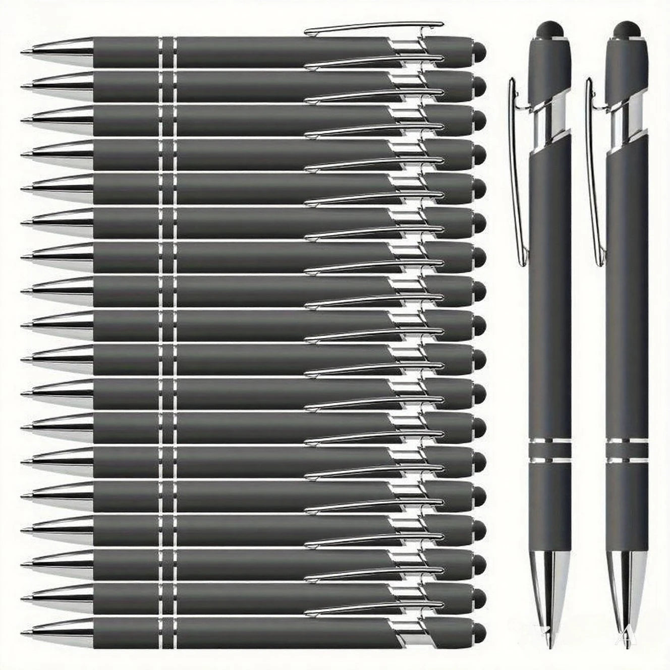 20pc Personalized Ballpoint Pen Gift Set with Stylus Tip
