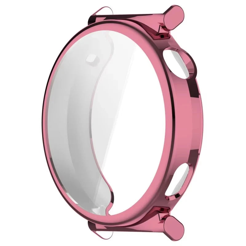 TPU Full Case for Huawei Watch GT5 46mm 41mm Screen Protector Peaceful Pleasures Health and Wellness Pink 41MM