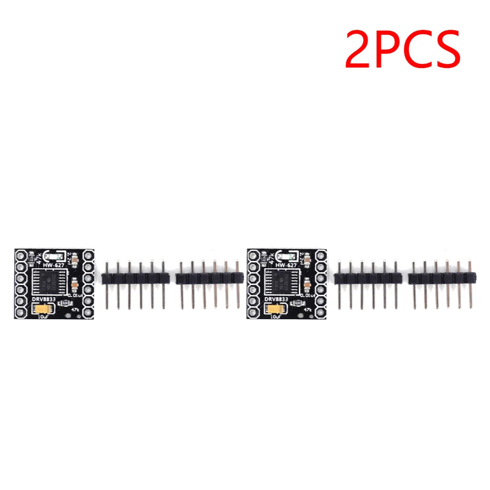 1-5pcs DRV8833 Motor Drive Module 6 Pin DC Gear Motor Driver 1.5A Single H Bridge Silent Stepper Motor Driver for Arduino Peaceful Pleasures Health and Wellness 2PCS