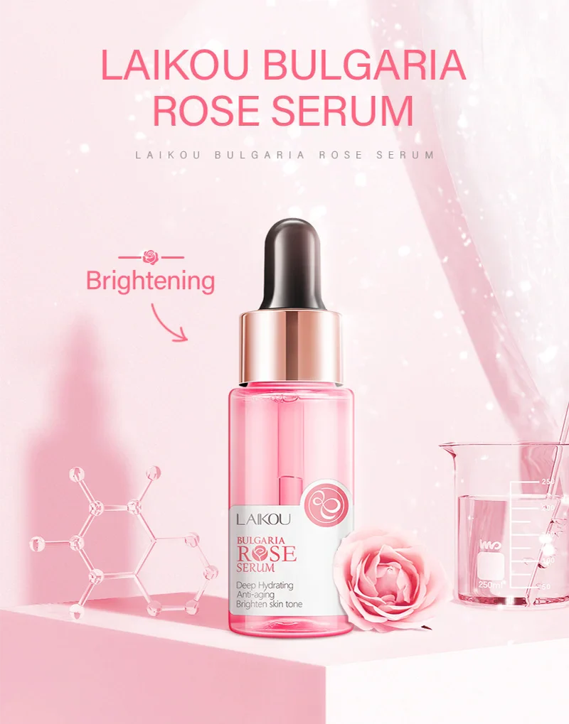 LAIKOU Rose Serum – Anti-Aging, Brightening & Deep Hydration