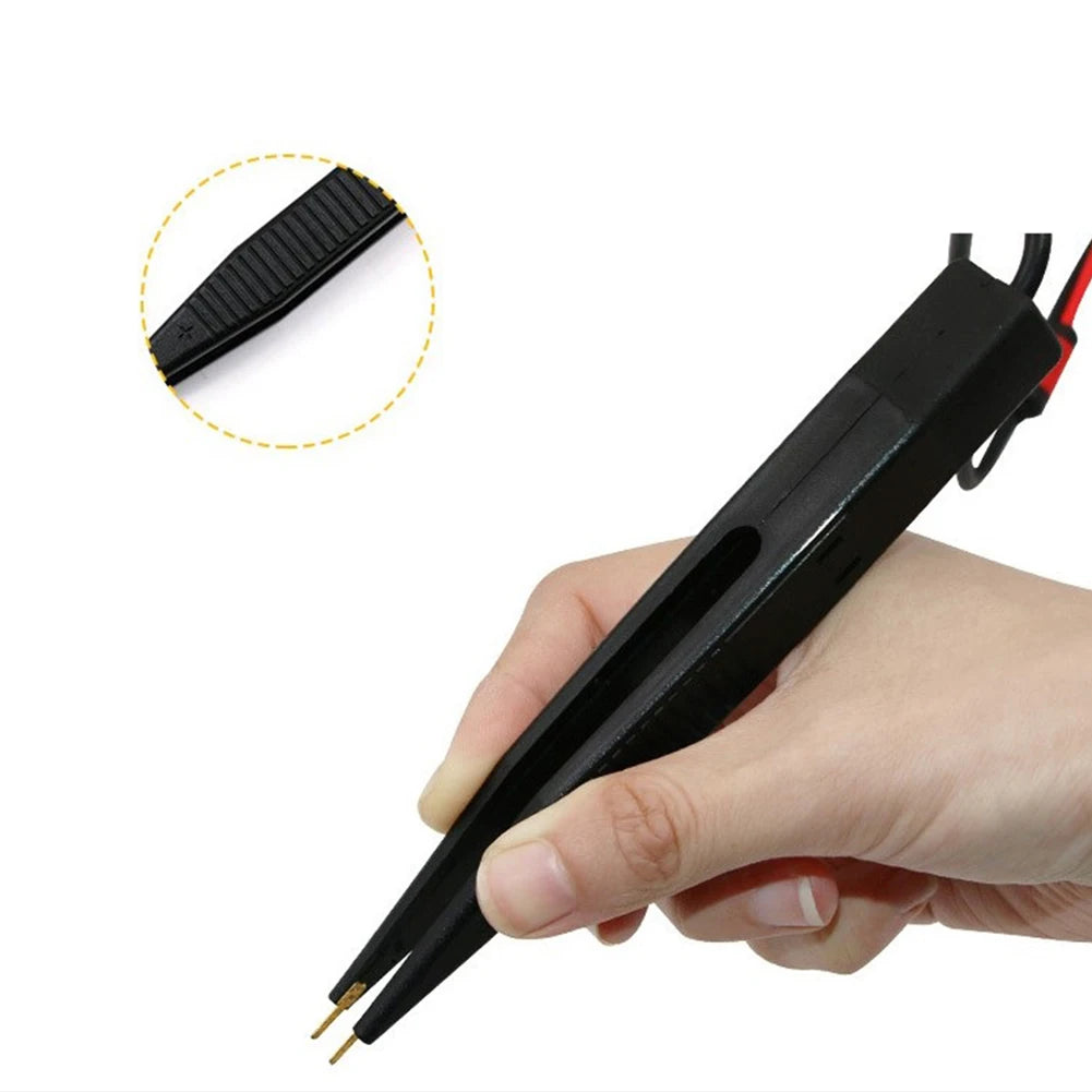 Chip Test Clip Multimeter Probe Tweezers Patch Capacitance Inductance