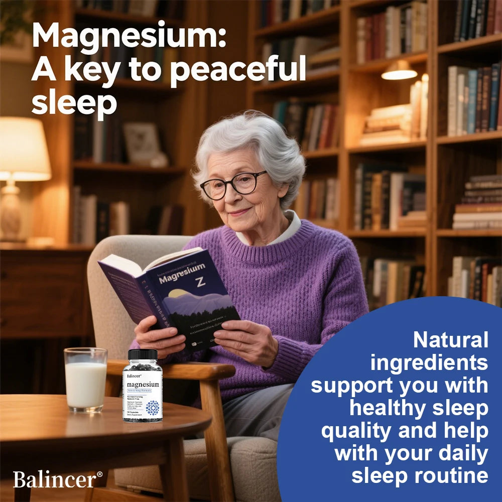 Magnesium Glycinate 120 Capsules – Sleep, Mood & Muscle Support