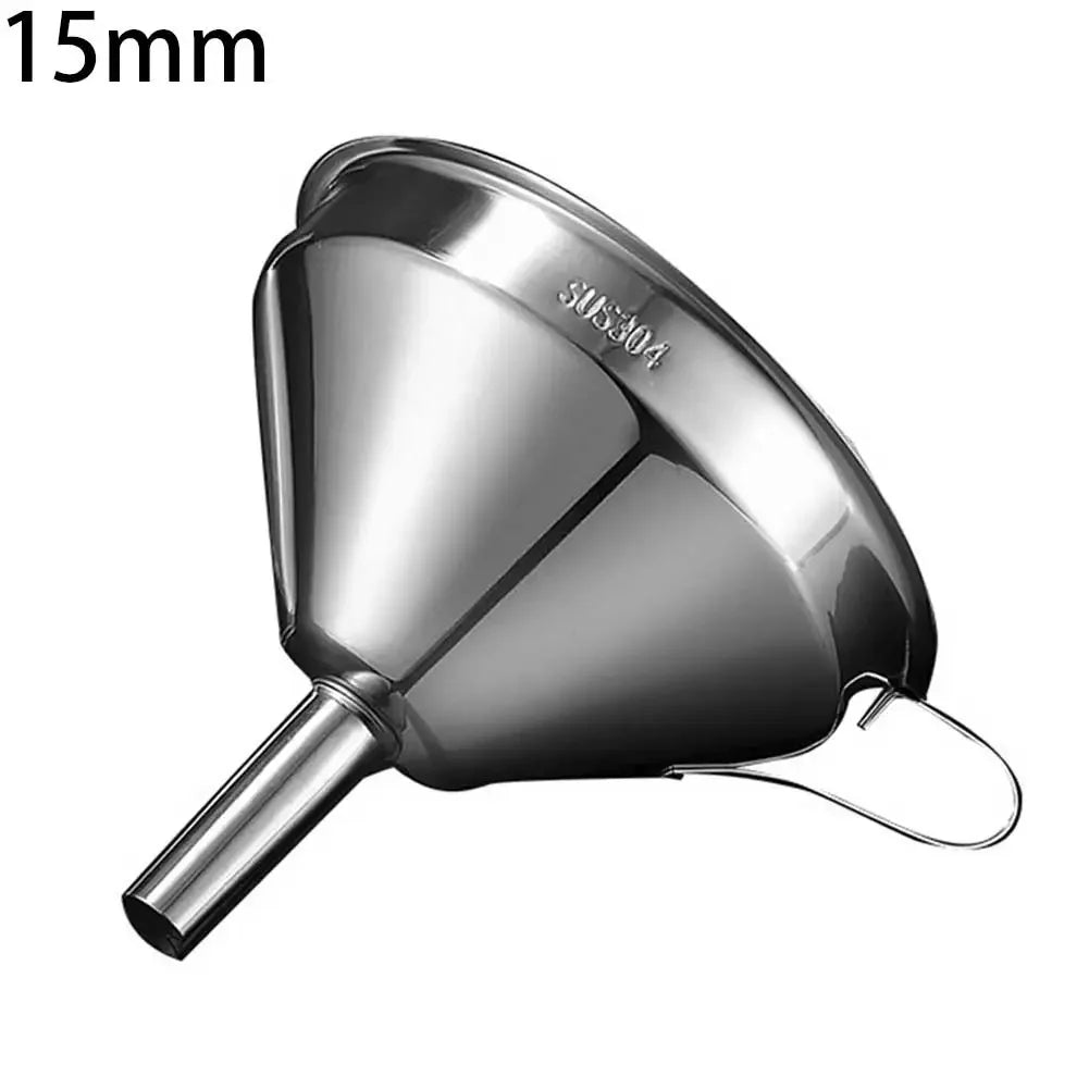 Stainless Steel Kitchen Funnel – 3 Sizes | Corrosion Resistant