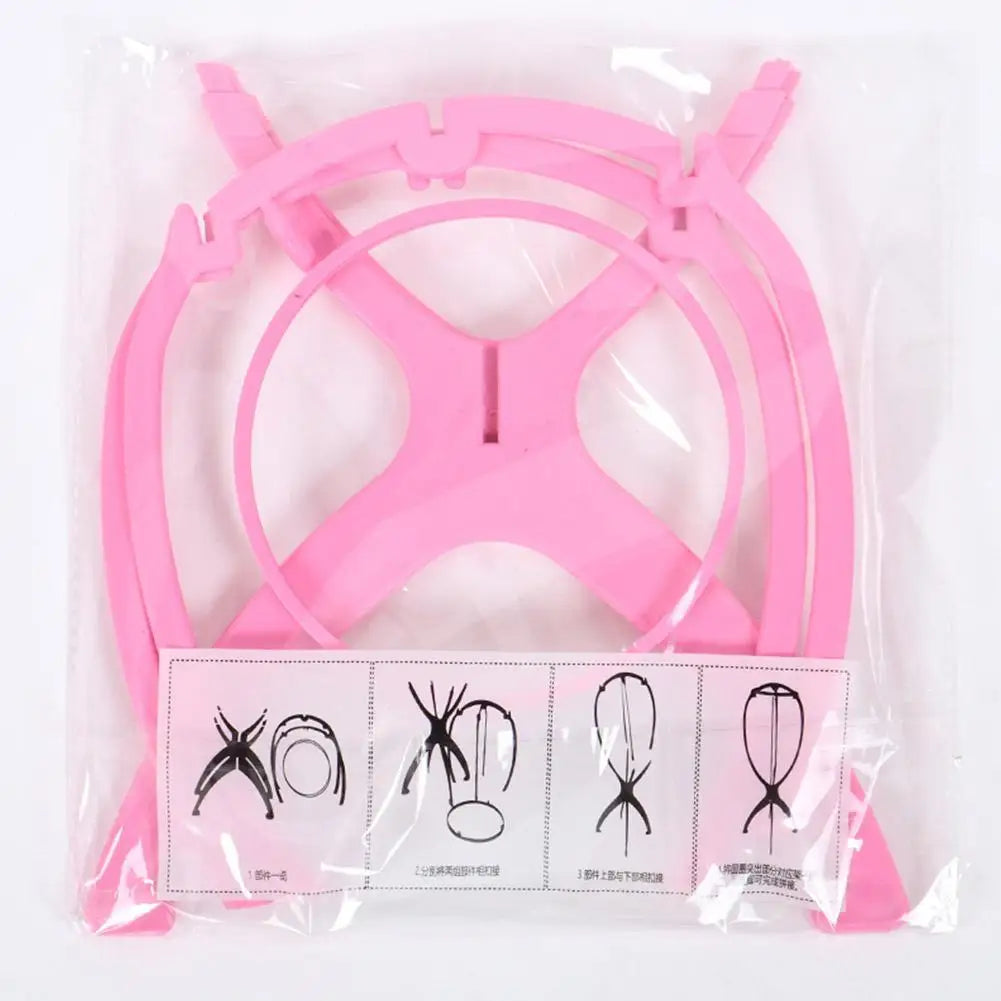 Adjustable Plastic Wig Stand Holder | Mannequin Display Head