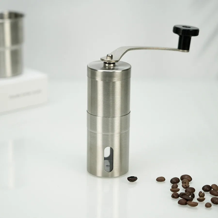 Pill Crusher - Stainless Steel Pill Grinder - Large Capacity Pill Splitter - Cuts Pills Into Fine Powder, Mills For Feeding Tube Peaceful Pleasures Health and Wellness Silver
