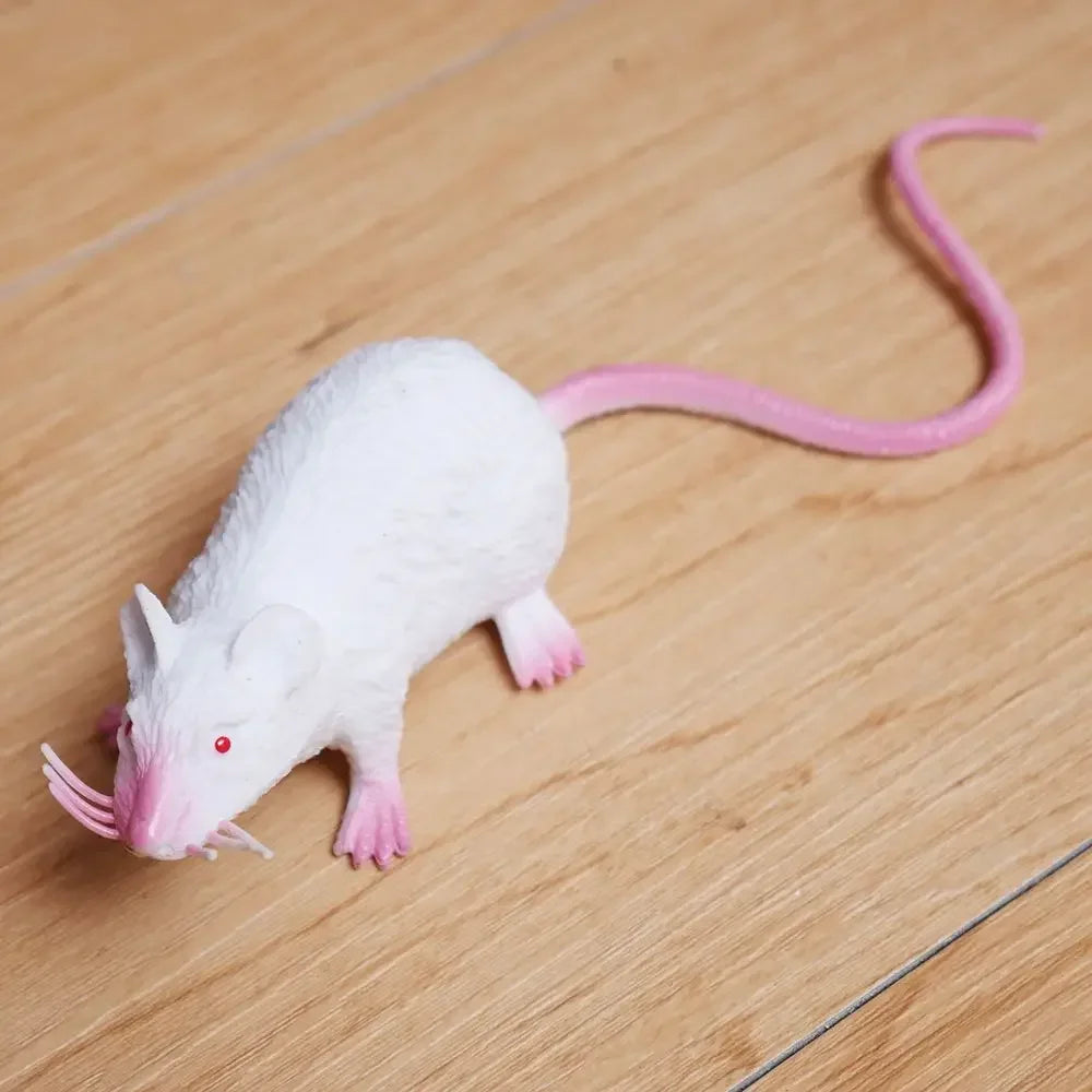 Lifelike Fake Rat Prank Toy | Halloween Novelty Mouse Prop