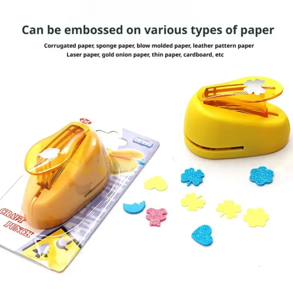 Hot Sale Four-leaf Clover DIY Punch 7*4.6cm Scrapbook Paper DIY Eva Foam Cutter Craft Hole Puncher Handmade Tool Peaceful Pleasures Health and Wellness
