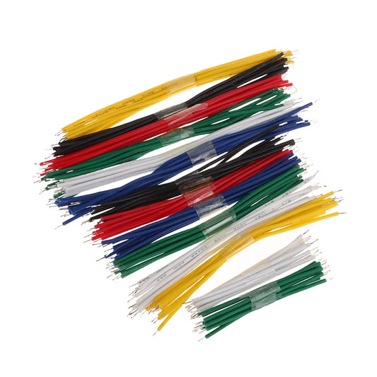 New 140Pcs High-Quality Electronic Wire 24AWG Tinned Wire 6 Color Jumper DIY Kit For PCB And Breadboard Cable Wires Peaceful Pleasures Health and Wellness
