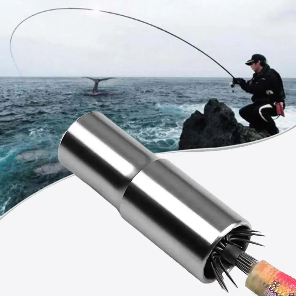 New Stainless Steel Squid Hook Corrector Octopus Hook Repair Tool Can Restore Deformed Fishhook Fishing Pesca Tackle Accessory Peaceful Pleasures Health and Wellness