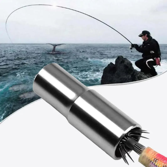 New Stainless Steel Squid Hook Corrector Octopus Hook Repair Tool Can Restore Deformed Fishhook Fishing Pesca Tackle Accessory Peaceful Pleasures Health and Wellness