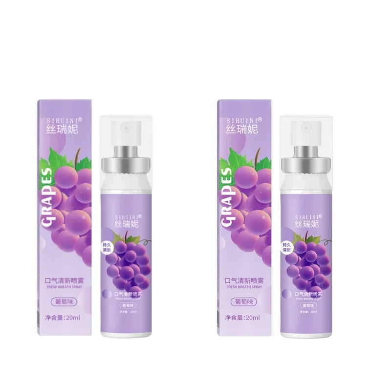 Mint & Fruit Oral Freshening Spray – Portable Breath Spray