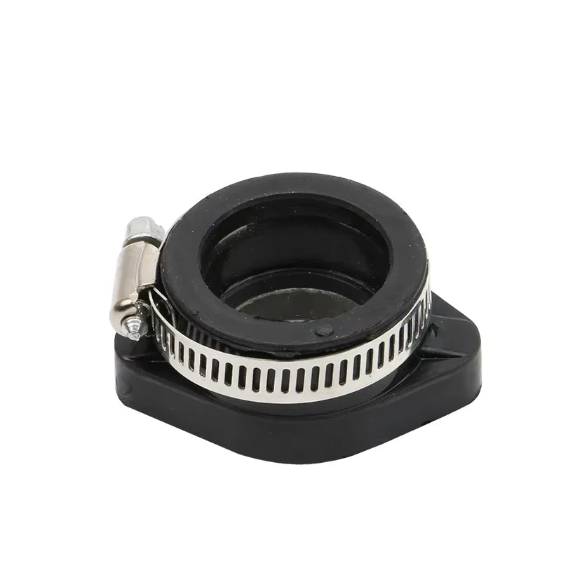 Motorcycle Carburetor Adapter Inlet Intake Pipe For PE26 28 30 PWK21 24 26 28 30 Carburetor For 110 125 150 200cc Peaceful Pleasures Health and Wellness 1pc black