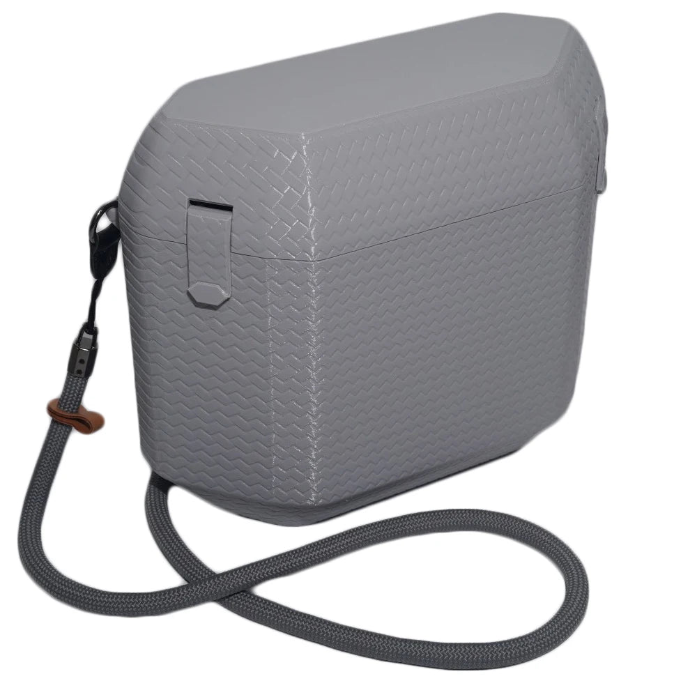 For DJI AVATA 360 Portable Storage Case EVA Foam Liner 3D Printed Shell Holds RC2 Remote And 2 Batteries Lightweight Design Peaceful Pleasures Health and Wellness Type D