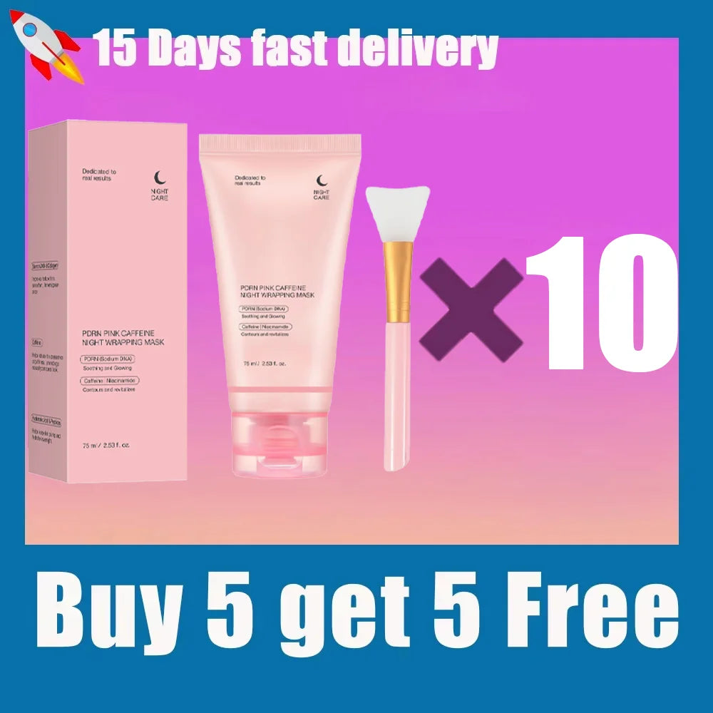 Korean Night Collagen Sleep Mask: Gently Firms, Reduces Puffiness for Refined Contours & Glass-Like Skin Peaceful Pleasures Health and Wellness Buy 5 Get 5 Free