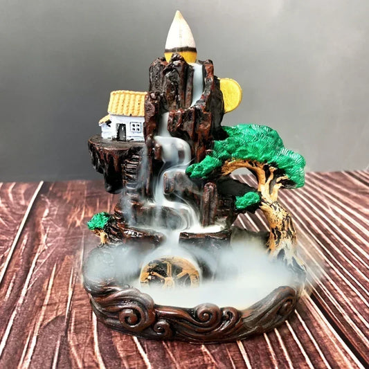 Resin Reflowable Incense Burner | Home Decor & Gift Incense Burner Peaceful Pleasures Health and Wellness