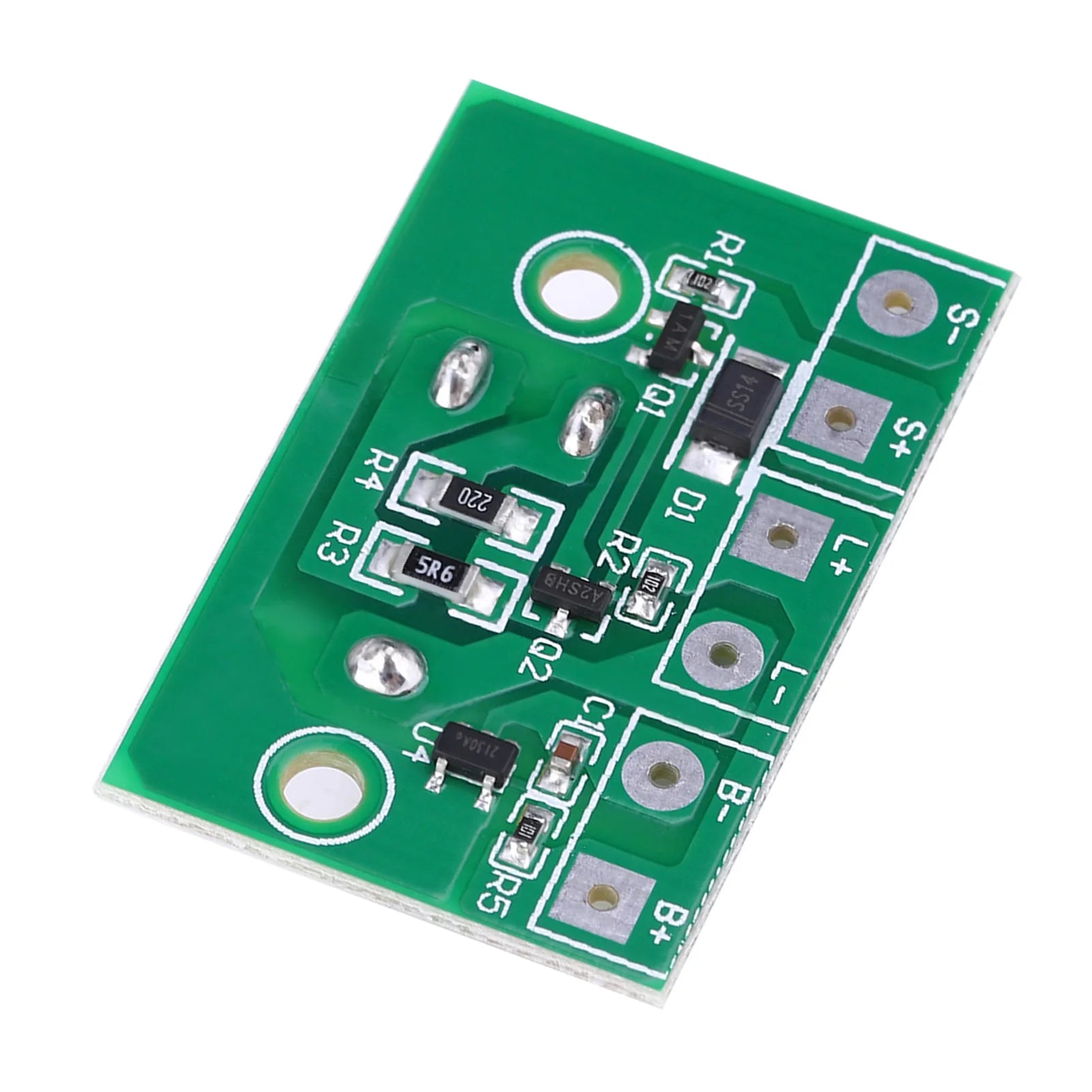 Solar Lawn Lamp Control Board Solar Lamp Controller Module Control Circuit Board with for 3.7V Lithium Battery Peaceful Pleasures Health and Wellness