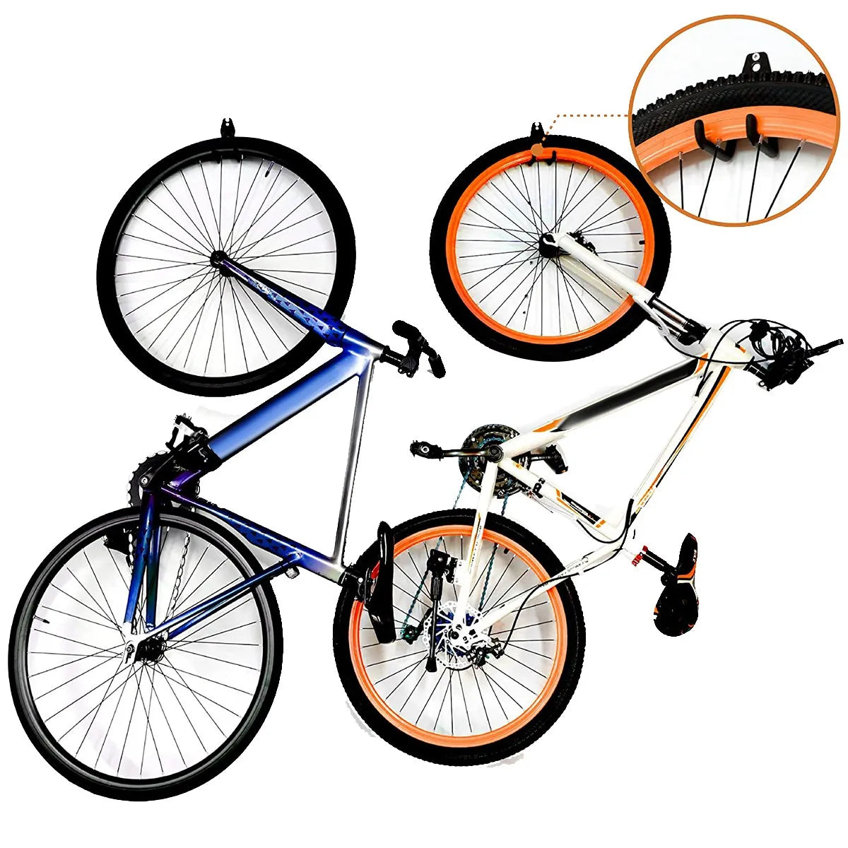 A36T-Garage Hooks Heavy Duty 4PC, Garage Storage Hooks, Wall Mount Garage Hanging Hooks For Bike, Ladder, Bulky Items Peaceful Pleasures Health and Wellness