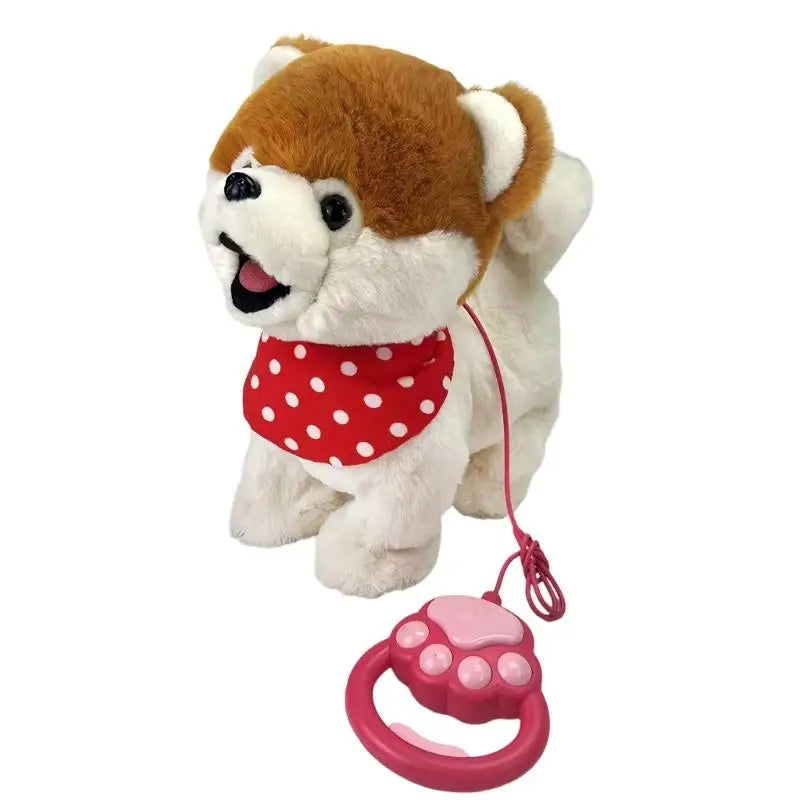Remote Control Walking Singing Barking Electric Plush Dog Toy