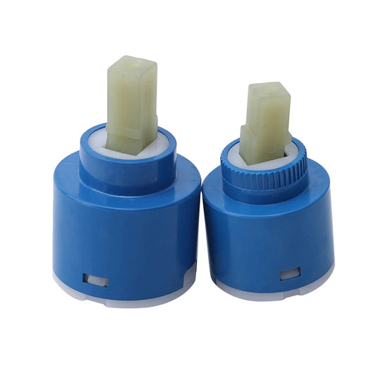 35/40mm Ceramic Disc Cartridge Mixer Faucet Thermostatic Cartridge Faucet Disc Valve PP Plastic Ceramic Cartridges For Mixer Peaceful Pleasures Health and Wellness
