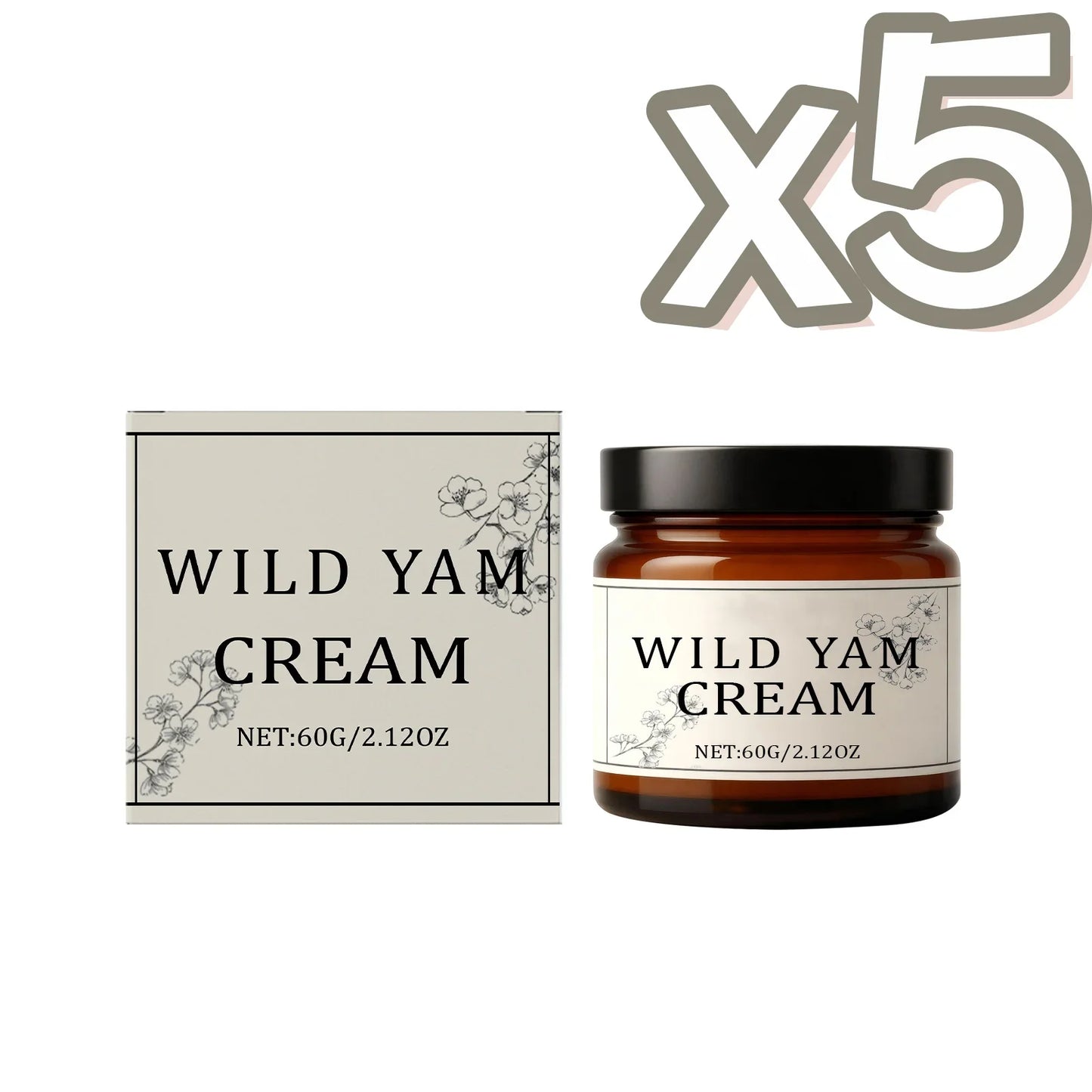 Wild Yam Cream for Women – Natural Body Balance Cream 60g