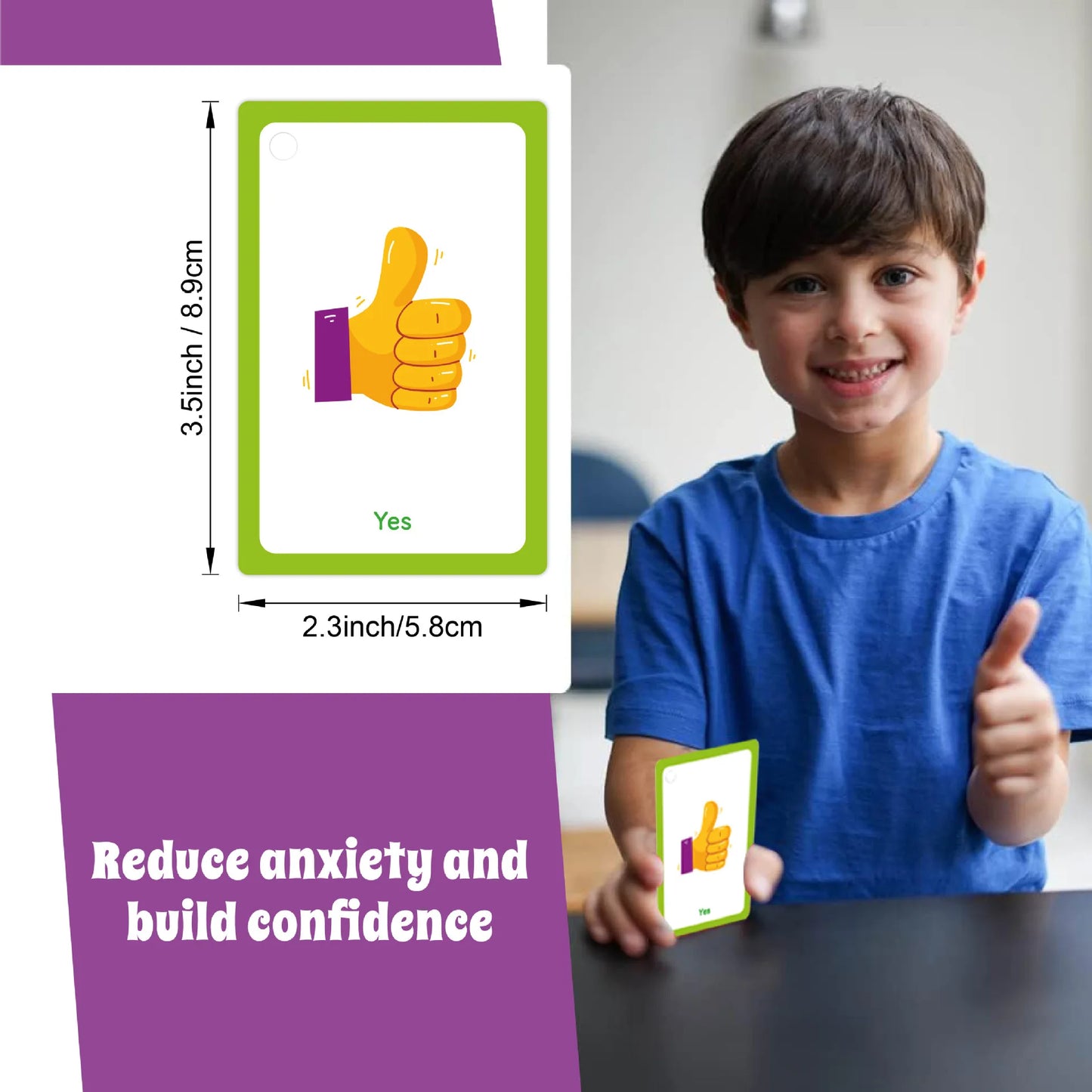 Bview Art Special Needs Communication Cards Kids Nonverbal Visual Aid