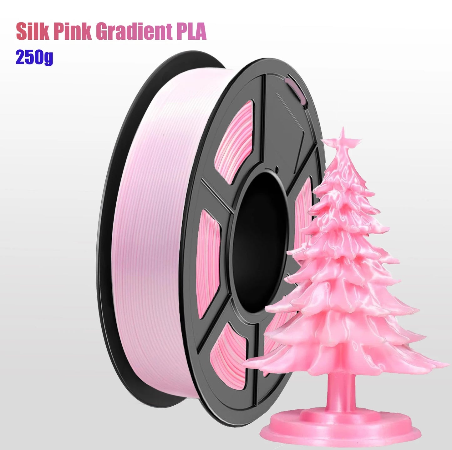 DINGSUN 3D 1.75mm Gradient Silk PLA Filament ±0.02mm | 200g–1kg