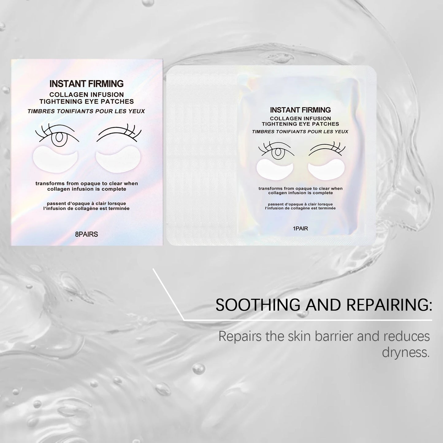 Collagen Hydrogel Under Eye Patches – Dark Circles & Wrinkles