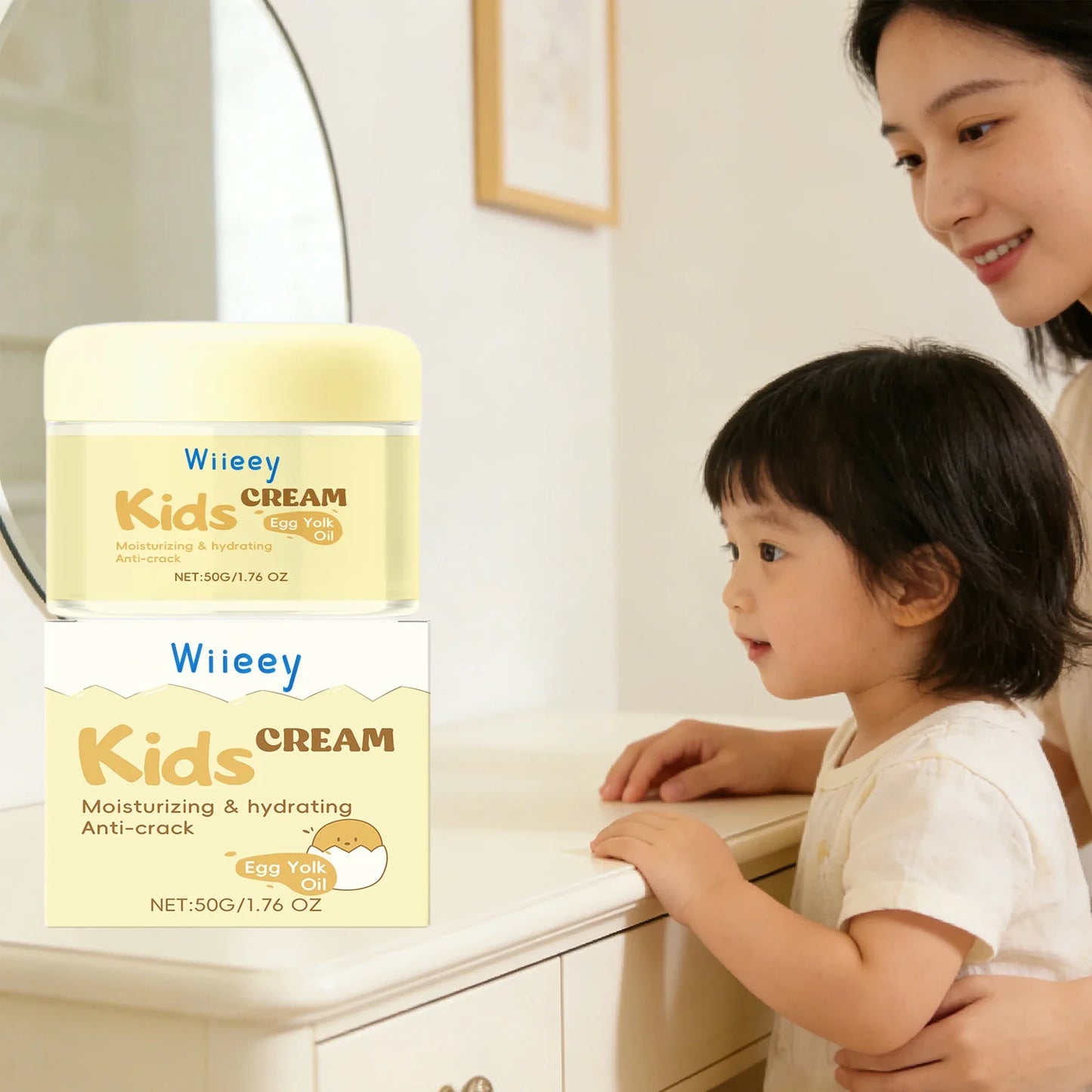 Wiieey Kids Anti-Crack Facial Cream – Deep Moisturizer 50g