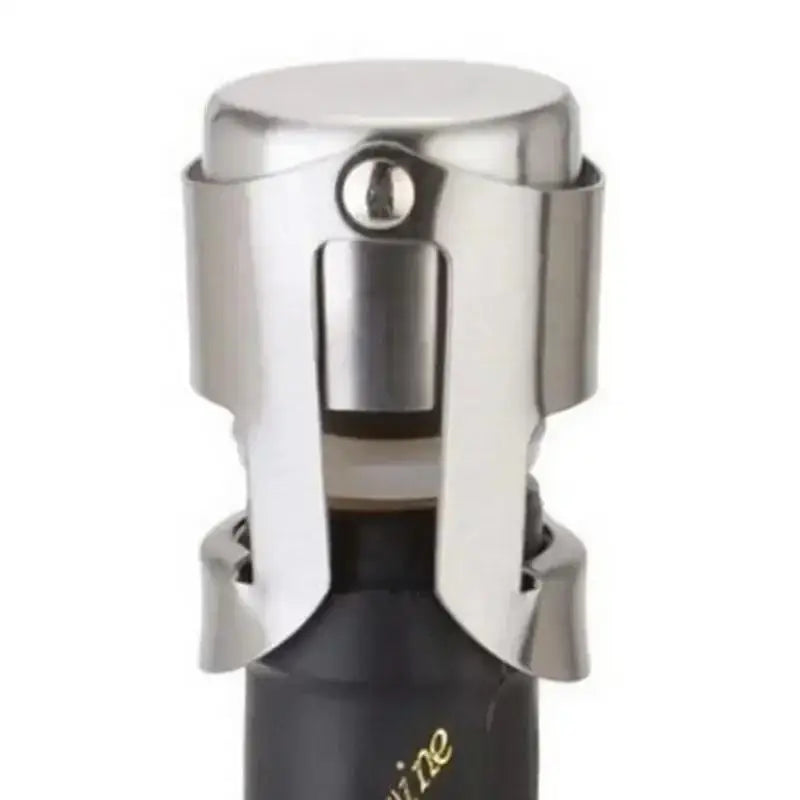 Stainless Steel Sealed Fresh-keeping Red Wine Stopper Metal Champagne
