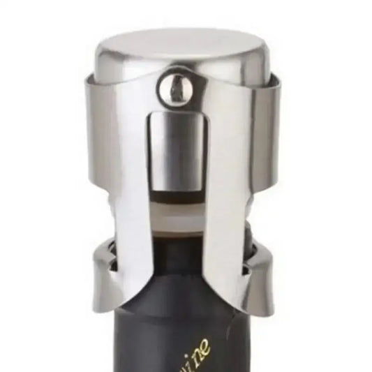 Stainless Steel Sealed Fresh-keeping Red Wine Stopper Metal Champagne Peaceful Pleasures Health and Wellness A