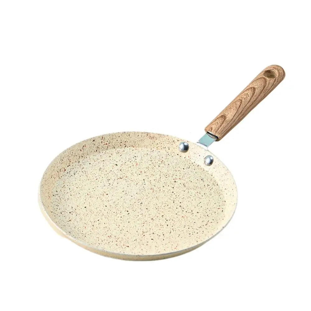 Non-Stick Crepe Pan Aluminum Wooden Handle | 6, 8 & 10 Inch