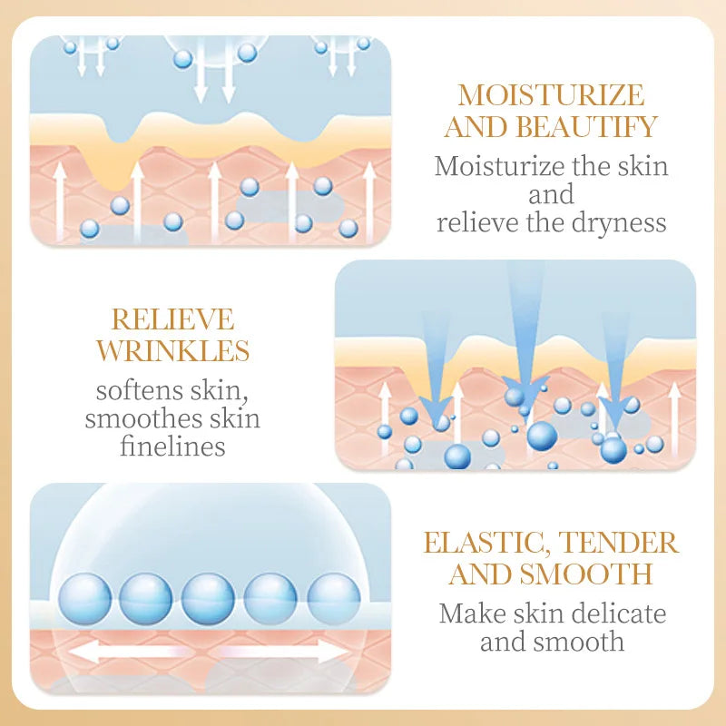 SADOER Collagen Face Mask 10pcs – Firming & Moisturizing Sheet Mask