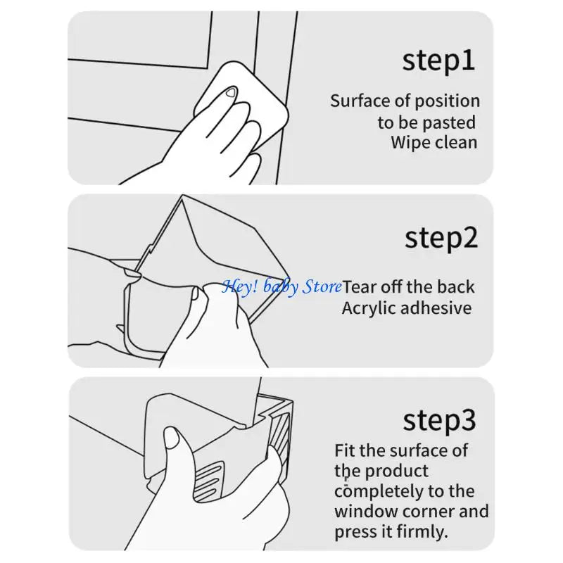 Silicone Window Corner Protector – Anti-Collision Safety Guard