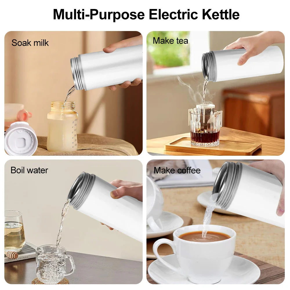 URGGU Mini Portable Electric Travel Kettle | 4 Temp Settings