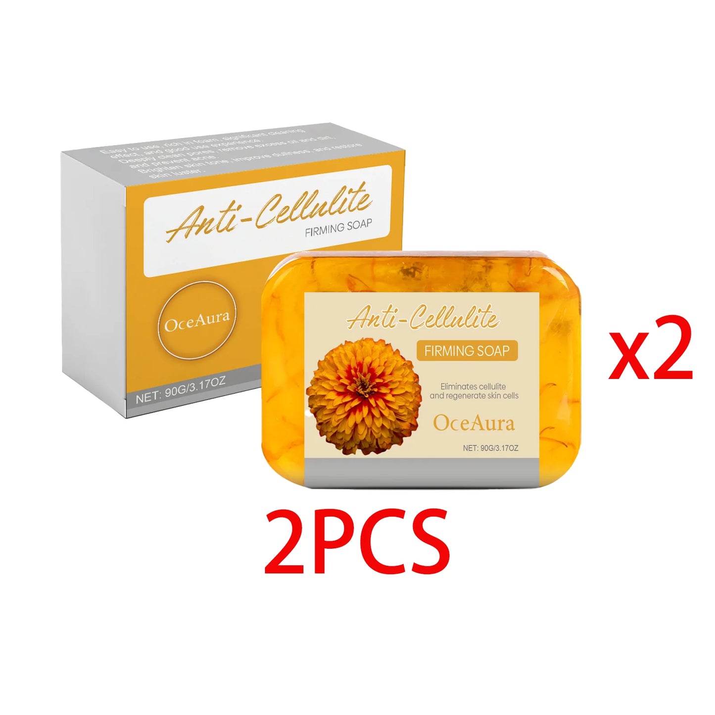 OceAura NMN Firming Body Soap Bar | Shea Butter & Glycerin 90g