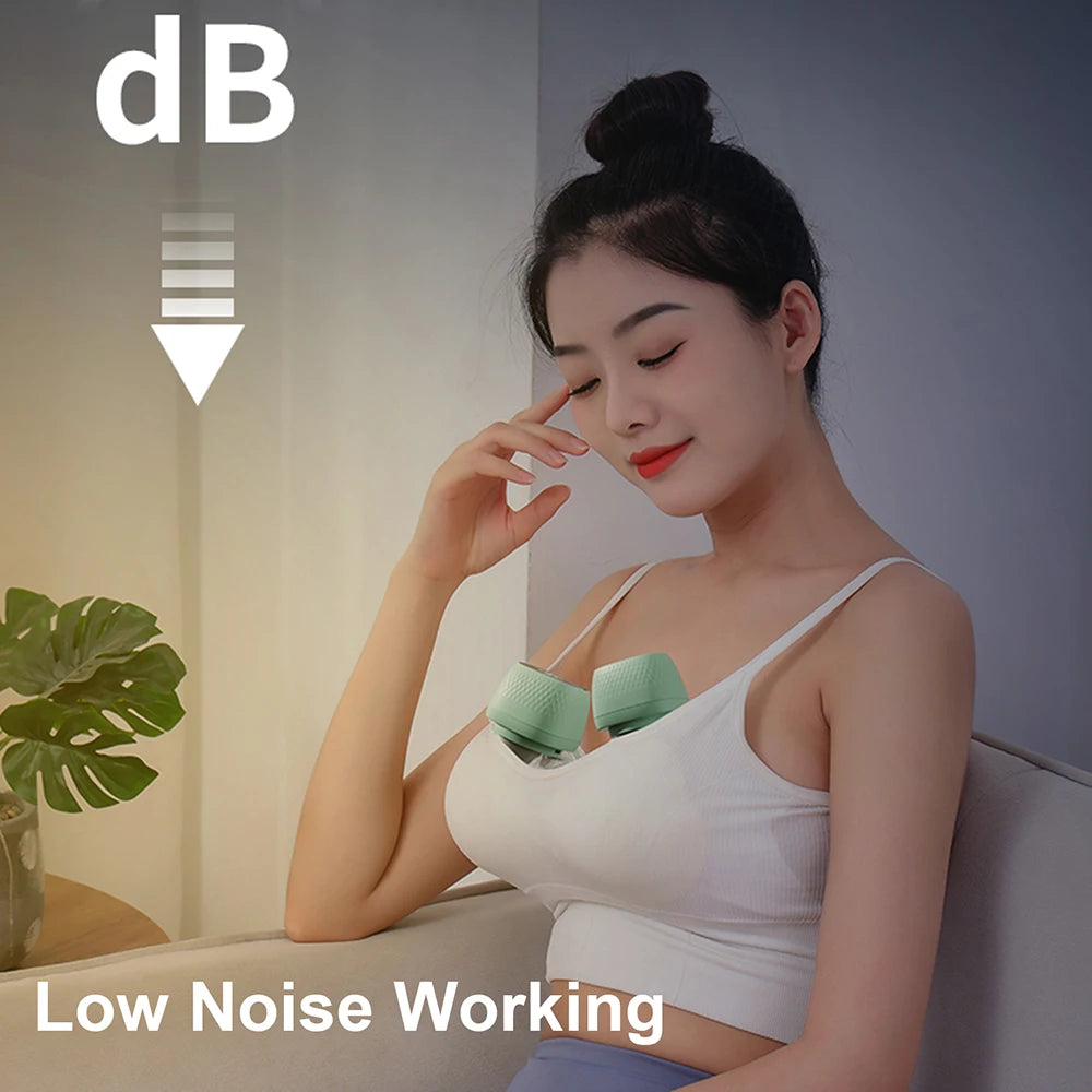 Wearable Hands-Free Electric Breast Pump | 3 Modes 9 Levels
