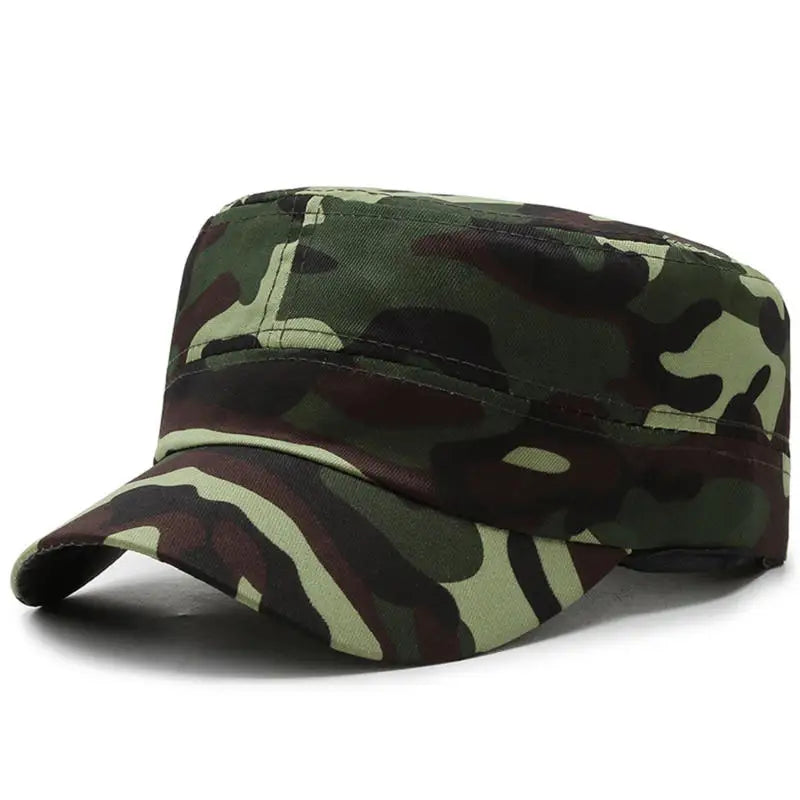 1/2Pcs Camouflage Hat Outdoor Training Military Enthusiast Camouflage Hat Summer Sunshade Hat Student Military Training Hat Peaceful Pleasures Health and Wellness 1pc style 6