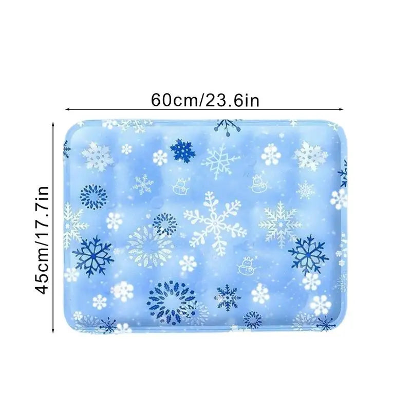 Dog Cooling Mat Summer Pet Cold Bed Extra Large For Small Big Dogs Pet Accessories Cat Durable Blanket Sofa Cat Ice Pad Blanket Peaceful Pleasures Health and Wellness